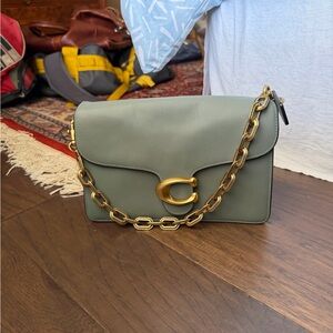 Coach Sage Green Tabby